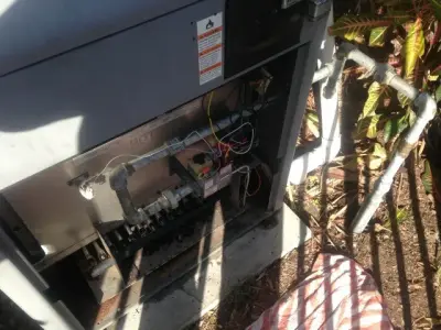 Gas Pool Heater Installation and Maintenance — Plumbing Services project by Prestige Plumbing Services Inc.