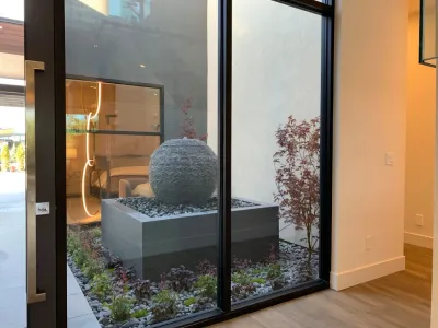 2019 Parade of Homes Custom Fountain by Modern Landscape