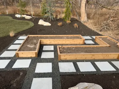 New Design and Build by Modern Landscape