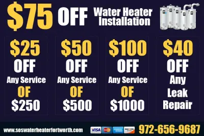 SOS Water Heater Fort Worth TX - Home Renovation & Remodeling Services in Fort Worth, TX