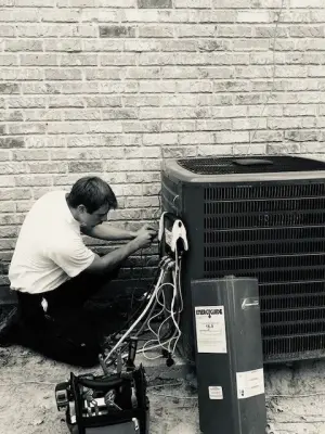 Amana HVAC System Installation with Warranties Up to 99 Years — Plumbing Services project by C & W Plumbing