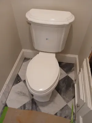 Bathroom Renovation — Plumbing Services project by Noble Duck Plumbing LLC