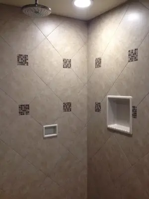 Personalized Bathrooms — Plumbing Services project by Ironwood Tile And Plumbing LLC