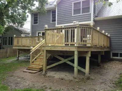 Bluff Lake Deck — Plumbing Services project by Countryside Plumbing Sewer And Septic