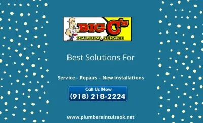 Find Top Plumbing Experts in Tulsa with Big C’s Plumbing by Big C's Plumbing Services
