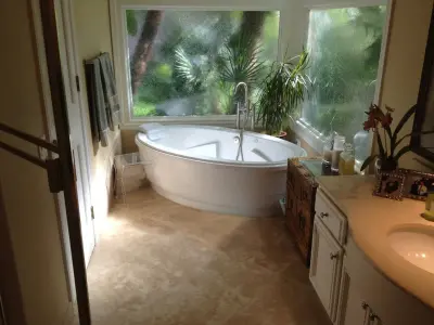Premium Bathtub Installation — Plumbing Services project by Dakota Plumbing, Inc.