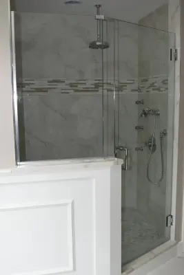 Hingham Master Bathroom — Plumbing Services project by Efficiency Plumbing & Remodeling, INC