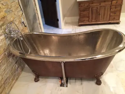 Updated Bathtubs — Plumbing Services project by Pure Water Plumbing Inc.