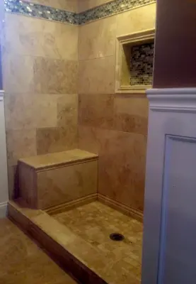 Classic Bathroom Renovation — Plumbing Services project by Efficiency Plumbing & Remodeling, INC