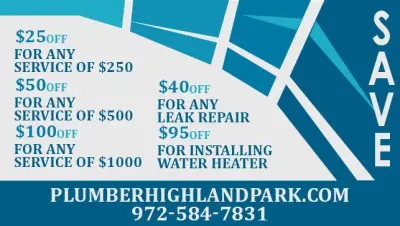 Plumber High Land Park - Plumbing Services in Dallas, TX