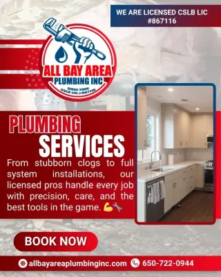 Dependable Plumbing Solutions for All Homes and Businesses — Plumbing Services project by All Bay Area Plumbing Inc