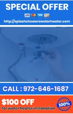 Splash Showers Water Heater - Plumbing Services in Dallas, TX