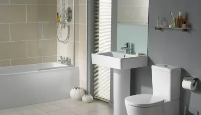 Bathroom drainage issue — Plumbing Services project by Denver General Plumbing Heating & Air
