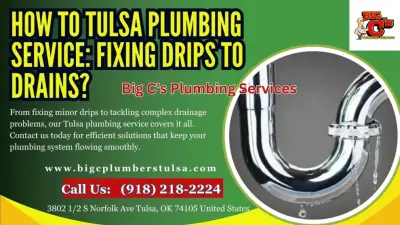 Tulsa plumbing solutions — Plumbing Services project by Big C's Plumbing Services
