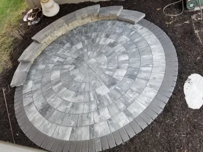 Lenexa Patio Addition — Landscape Construction project by Monumental Lawn & Outdoor LLC in Lenexa