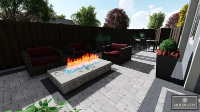 Motor City Landscaping - Retaining Wall Construction in Rochester Hills, MI