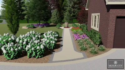 Motor City Landscaping - Retaining Wall Construction in Rochester Hills, MI