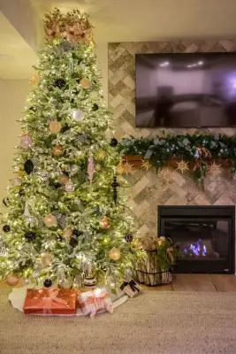 Blush Elegance Holiday Design — Interior Design & Decorating project by Spaces To Aspire