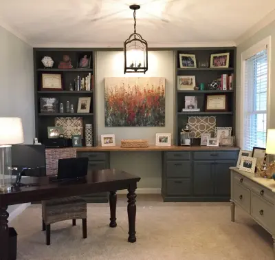 Home Workspace Design — Interior Design & Decorating project by CDHardesty Designs