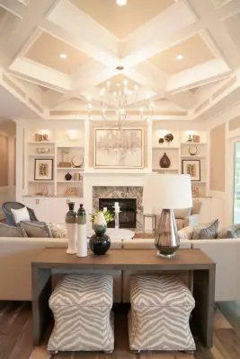 From House to Home - Living Room Transformation — Interior Design & Decorating project by Jennifer Joy Mattis, Designer