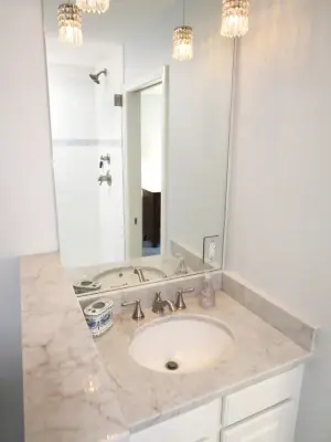 Indianapolis Master Bathroom Renovation — Interior Design & Decorating project by Amethyst Interiors LLC