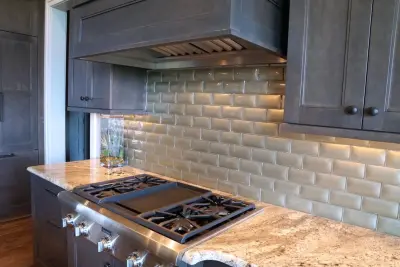 Industrial-Style Kitchen Textures — Interior Design & Decorating project by Seldin Company