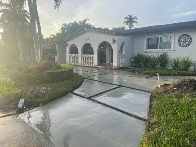 Driveways — Landscape Construction project by My Luxury Outdoors in Miami