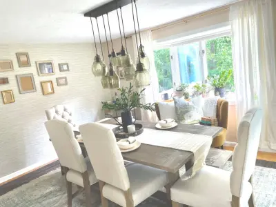 Hamill-Jelstrom Dining Area — Interior Design & Decorating project by Rise + Design