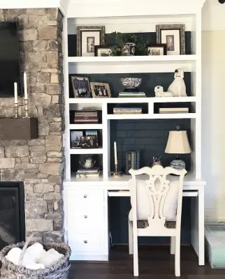Calm and Peaceful Family Space — Interior Design & Decorating project by Cameron Jones Interiors, LLC