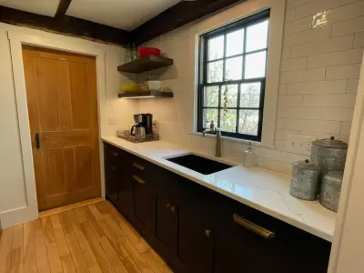 Kennebunkport Country House Restoration — Interior Design & Decorating project by Panache Interior Design