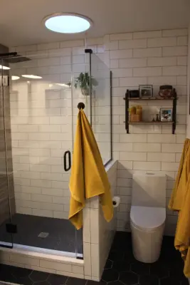 Children's Bathroom Renovation — Interior Design & Decorating project by Home Dot Designs