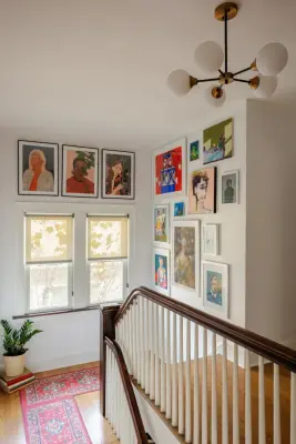 Children's Bathroom and Diverse Hallway — Interior Design & Decorating project by Parti Pris Design