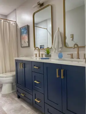 Children's Bathroom Renovation — Interior Design & Decorating project by Amena Zamora Designs