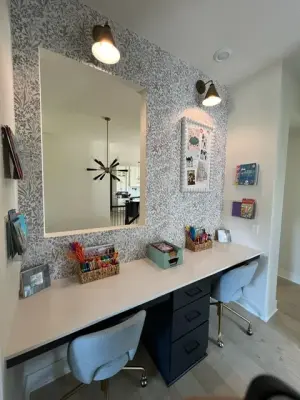 Children's Study and Workspace Corner by Teak & Olive Design Co.