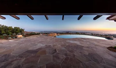 Mountaintop Landscape + Hardscape + Pool | Santa Barbara CA by Natural Concepts Landscaping Contractors