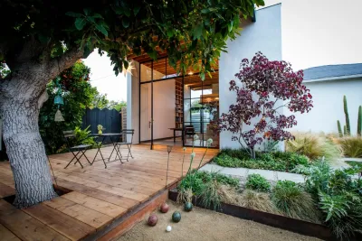 Modern Back Yard Bocce | Ventura CA — Landscape Construction project by Natural Concepts Landscaping Contractors in Ventura