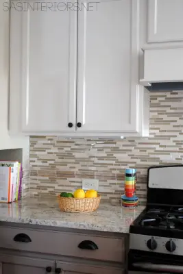 Three-Hued Transitional Kitchen — Interior Design & Decorating project by Jenna Burger Design