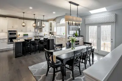 Casual Dining Area in the Kitchen — Interior Design & Decorating project by Staging Spaces And Design