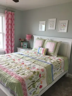 KP girls' room — Interior Design & Decorating project by Melanie Sewell Interiors, LLC