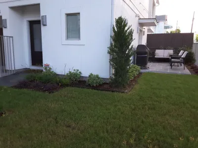 Minimal Landscape and Patio — Landscape Construction project by Natural Wonders Landscaping in Houston