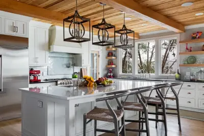 Lakeside Rustic Charm — Interior Design & Decorating project by Brian H Murray Interior Design