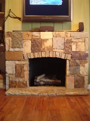 Fire Place — Landscape Construction project by Nature One Landscape Design