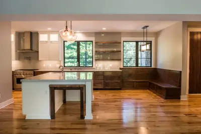 Lawrence Contemporary Farmhouse — Interior Design & Decorating project by Kellogg Interiors