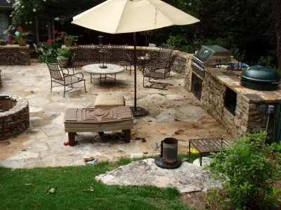 Outdoor Kitchens by Nature One Landscape Design