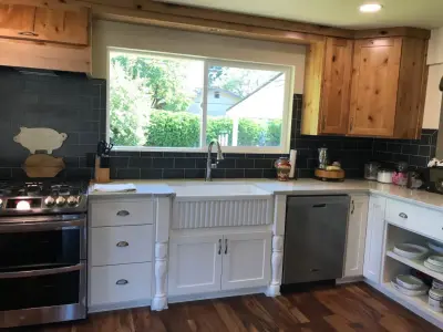 Reno Addition Kitchen Renovation in Lewiston — Interior Design & Decorating project by SKD Interiors LLC
