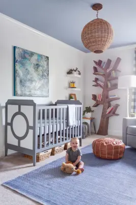 Liam's Garden — Interior Design & Decorating project by Kathryn J. LeMaster Art & Design