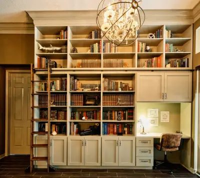 Library Project — Interior Design & Decorating project by EL Interiors