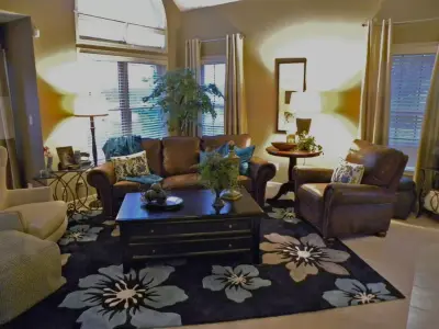 Continuing Life in the Living Room — Interior Design & Decorating project by Jeff Rice, Decor Designs, Inc.