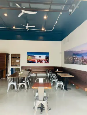 Chapala Lighthouse Coffee by Kristi Gordnier Design