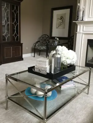 Illuminated, Cinematic & Stylish Living Space — Interior Design & Decorating project by Kelly Simkovich At Main Line Sound & Video